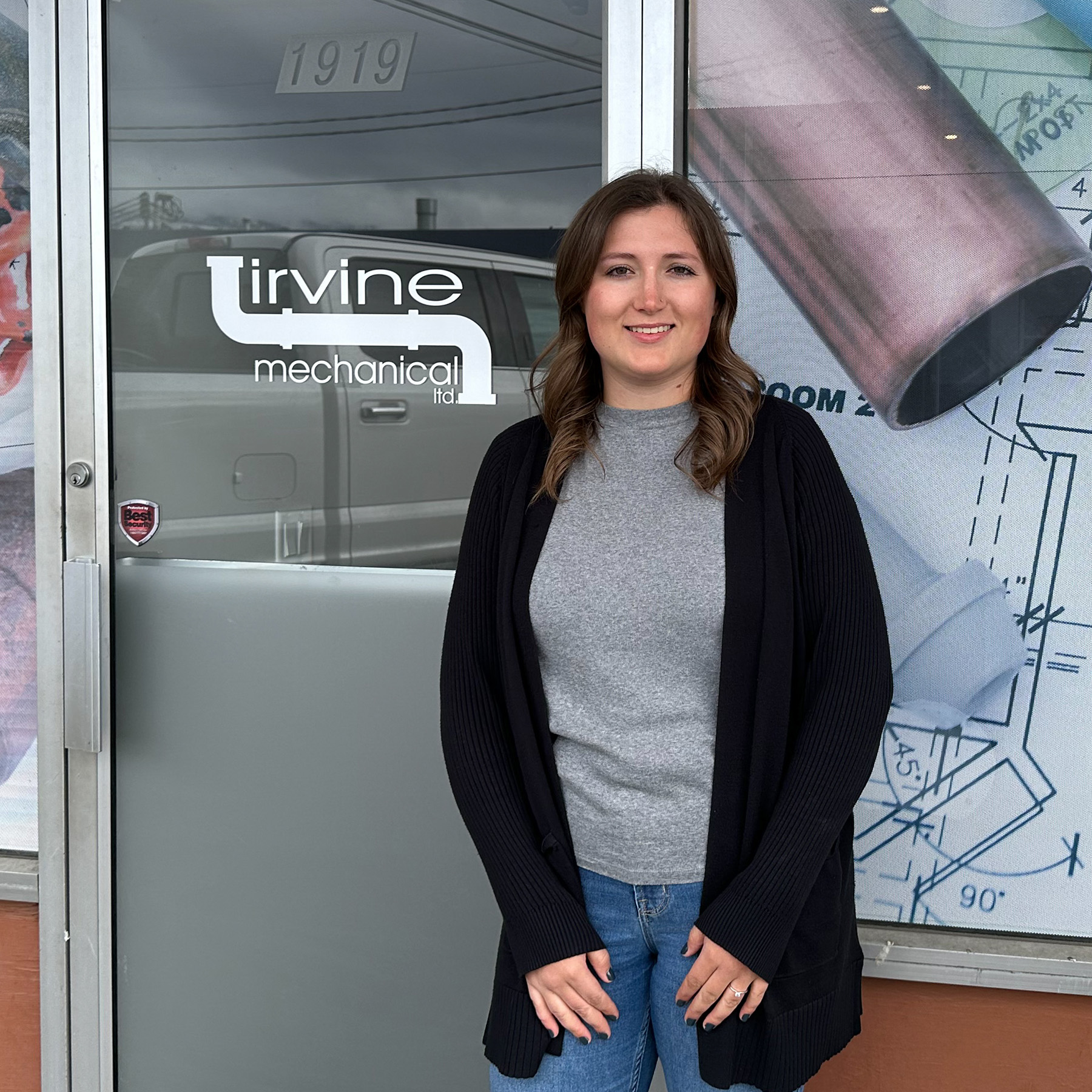 Irvine Mechanical Office manager Morgan